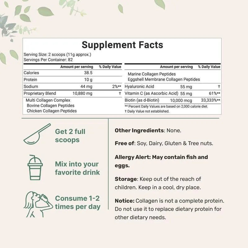 Multi Collagen Peptides Plus+