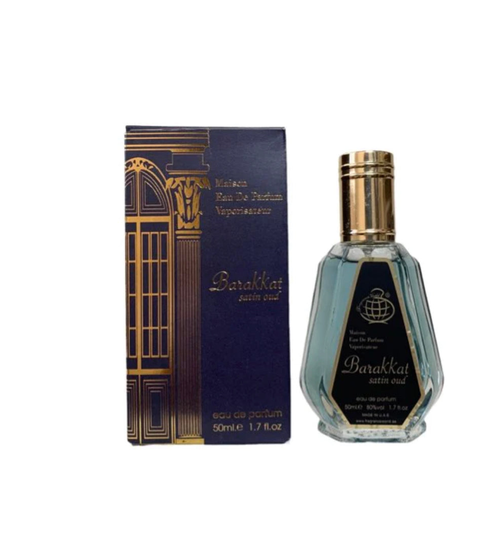 Barakkat satin oud Eau De Parfum 50ml